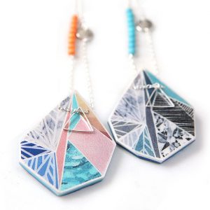 e snowflake art pendants by NEXT ROMANCE jewellery australia