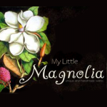 my little magnolia logo square