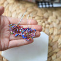 colourful resin butterfly earrings long drop unique next romance jewellery australia.jpg
