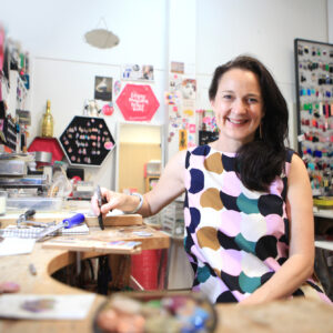 vicki leigh at swan street artist studios next romance jewellery messy tiny creative room