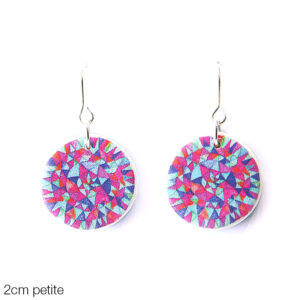 petite-magenta-blues-mandala-earrings-next-romance sterling silver hooks
