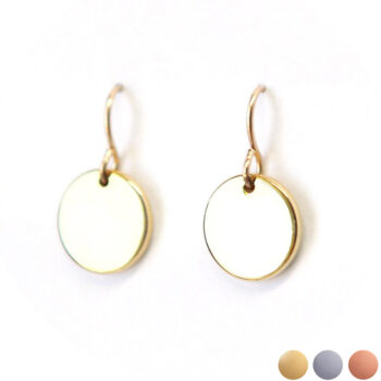 12mm-white-3 tone larger-coin-gold-earrings-unique-jewellery-australia-next-romance