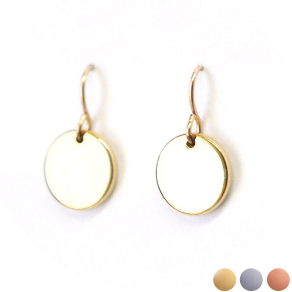 12mm-white-3 tone larger-coin-gold-earrings-unique-jewellery-australia-next-romance