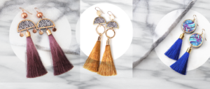 TASSELS by Next Romance Jewellery unique art accessories by Vicki Leigh MELBOURNE australia