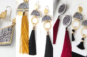 tassel earrings Limitless luxe collage NEXT ROMANCE JEWELLERY AUSTRALIA