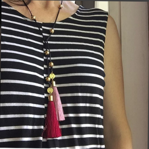 gold lariat tassel necklace next romance made in melbourne australian design