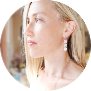 rose gold coin earrings 3 coin stack next romance jewellery australia handmade unique