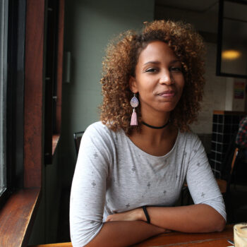 pink diamond tassel art earrings model mariama next romance jewellery australia melbourne unique