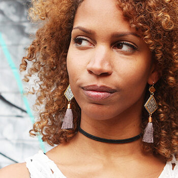 LIMITLESS LUXE Zakaria tassel art earrings next romance melbourne