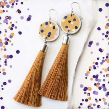 CYGNUS polkadot tassels with skirt DEVOI image Next Romance Jewellery Collab