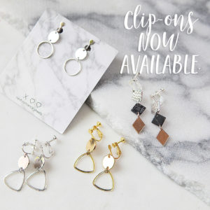unique clip on clipon earrings next romance jewellery australia