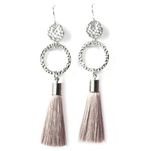 ingrid hammer coin dangle tassel earrings NEXT ROMANCE jewellery australia