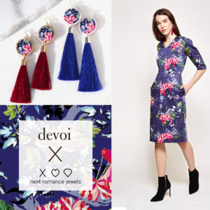 CARNATION tassel DEVOI image Next Romance Jewellery Collab