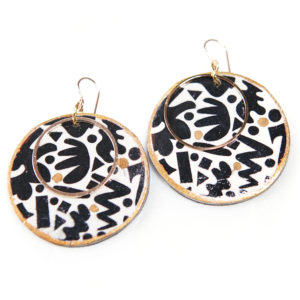 rose gold dreamschapes large hoop earrings next romance jewellery australia xmas gift for her