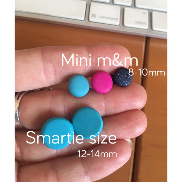 colour pop sizes next romance polymer clay stud earrings