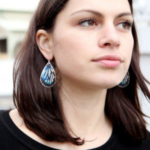 Butterfly blue earrings julia next-romance butterfly wing earrings next romance unique jewellery australia silver handmade finders keepers market big design markit make it collective ETSY