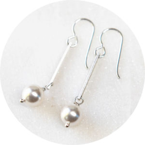 pearl drop earrings Swarovski next romance jewellery melbourne unique