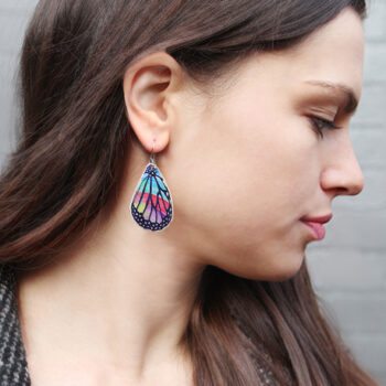 rainbow butterfly wing on julz model next romance mae it collective northcote