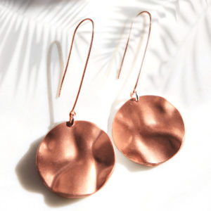 mica wave copper silver drop earrings NEXT ROMANCE new dangle.jpeg