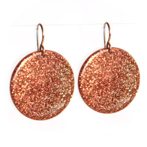midi colourful resin earrings drop dangle silver gold unique next romance jewellery handmade in australia