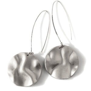 GOLDEN WAVE COIN earrings by Next Romance Jewellery Melbourne