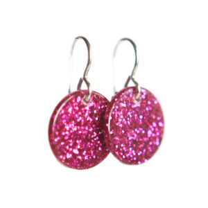 small colourful resin earrings drop dangle silver gold unique next romance jewellery handmade in australia