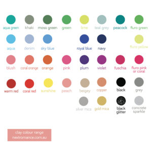 colour clay guide NEXT ROMANCE 2020 1