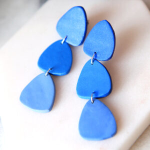 triple triangle blue colour jewellery next romance melbourne
