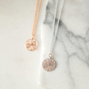 mum gift rose gold Filigree simple geometric necklace - sterling silver chain new unique jewellery by next romance aUSTRALIA